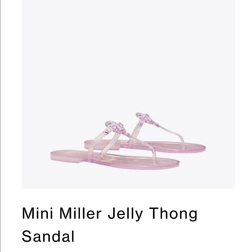 NIB~Tory Burch~Mini MillerJelly Sandals
